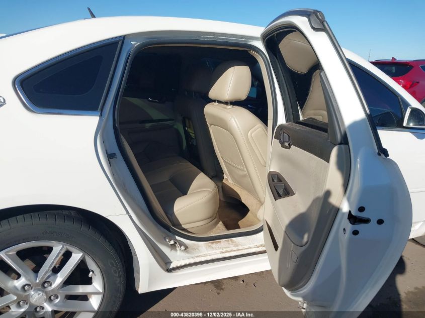 2009 Chevrolet Impala Ltz VIN: 2G1WU57M291110837 Lot: 43820395