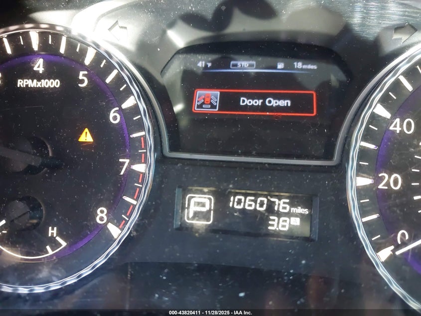 2015 Infiniti Qx60 VIN: 5N1AL0MN4FC548037 Lot: 43820411