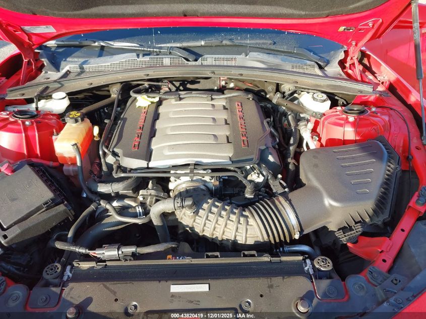 2019 Chevrolet Camaro 2Ss VIN: 1G1FH1R76K0103475 Lot: 43820419