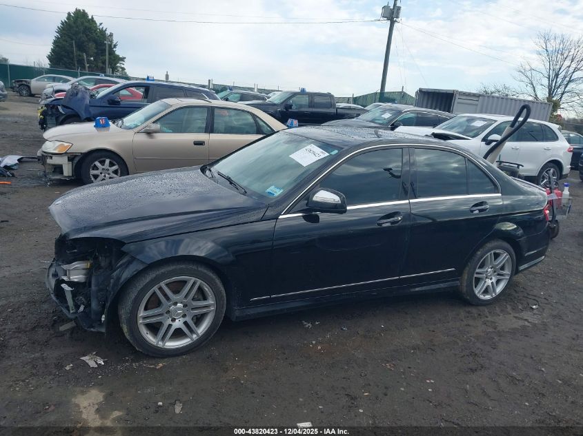2008 Mercedes-Benz C 350 Sport VIN: WDDGF56X18R027056 Lot: 43820423