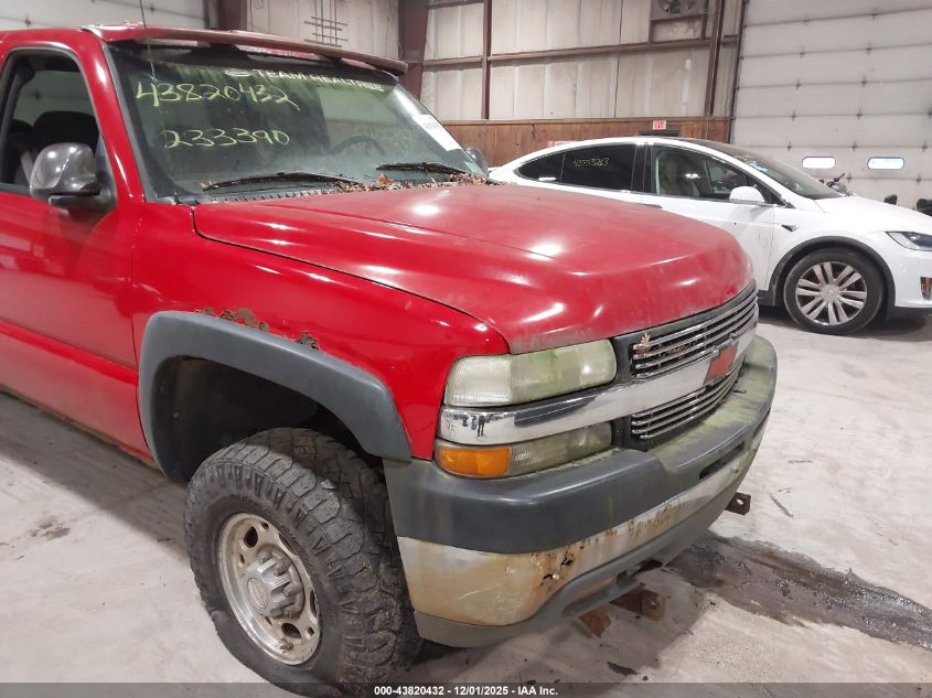 2002 Chevrolet Silverado 2500Hd Ls VIN: 1GCHK29U12E160263 Lot: 43820432