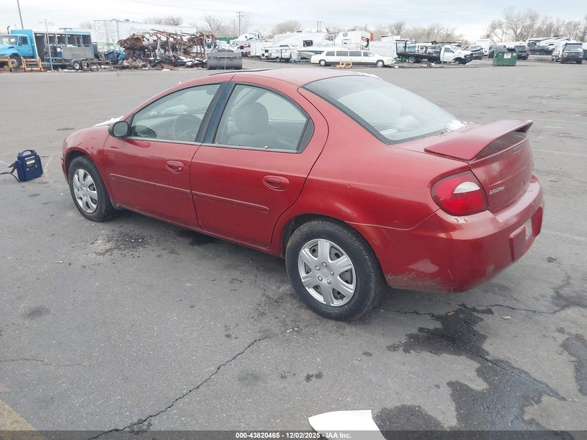 1B3ES56C84D637829 2004 DODGE NEON photo no. 3