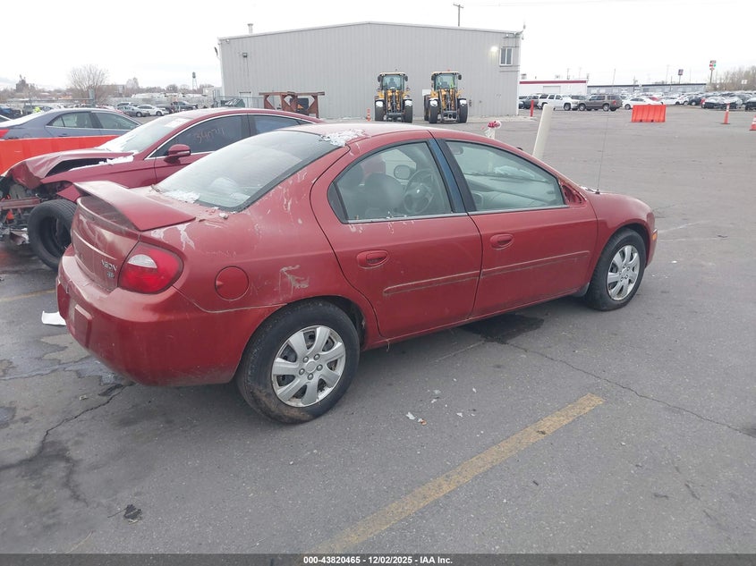 1B3ES56C84D637829 2004 DODGE NEON photo no. 4