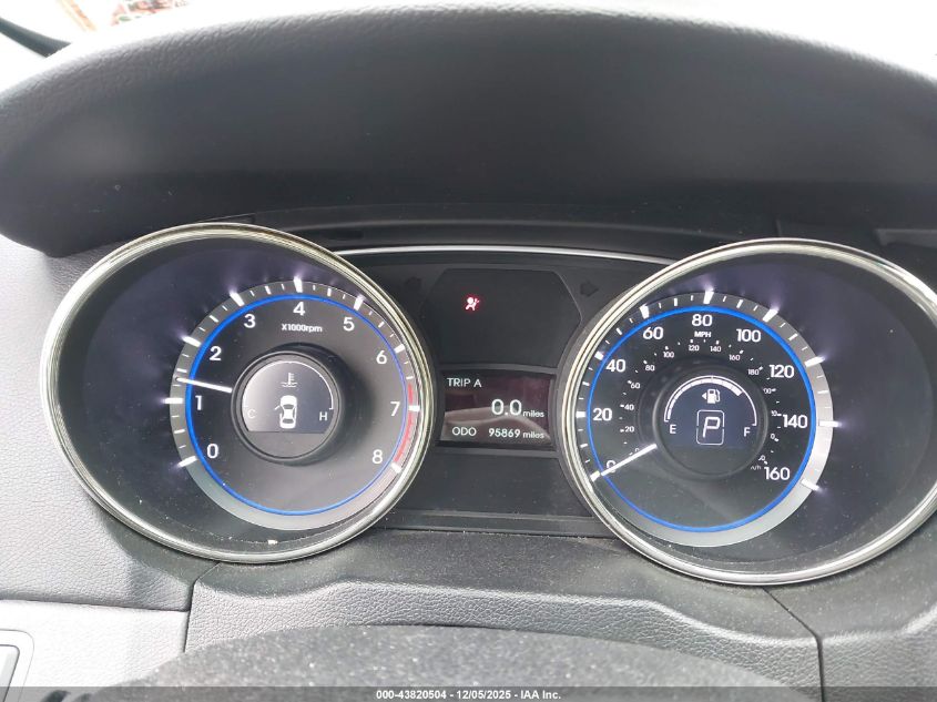 2013 Hyundai Sonata Limited VIN: 5NPEC4AC1DH641261 Lot: 43820504