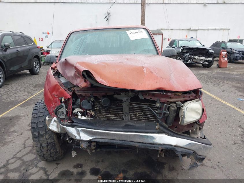 2002 Toyota Tacoma VIN: 5TEVL52NX2Z091722 Lot: 43820506