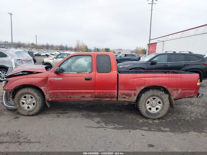 2002 Toyota Tacoma VIN: 5TEVL52NX2Z091722 Lot: 43820506