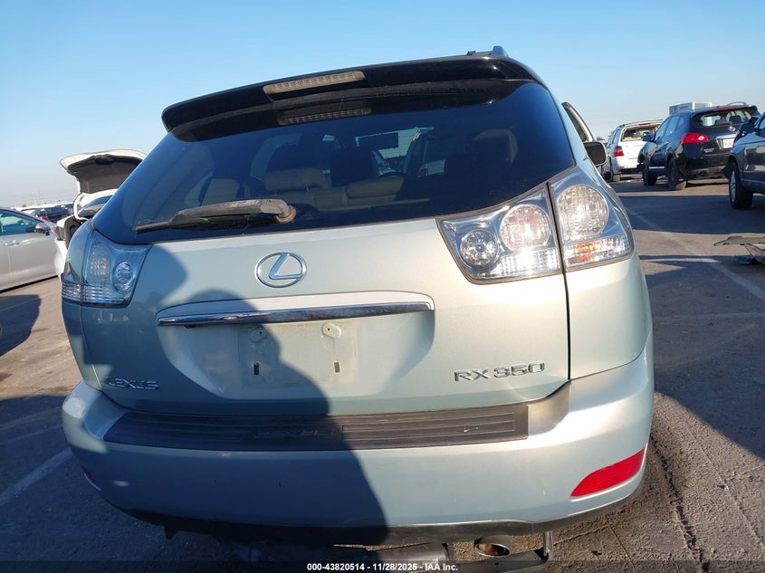 2007 Lexus Rx 350 VIN: 2T2GK31U67C009325 Lot: 43820514