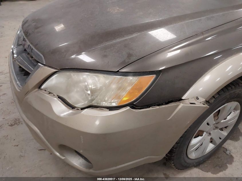 2008 Subaru Outback VIN: 4S4BP60C487359948 Lot: 43820517