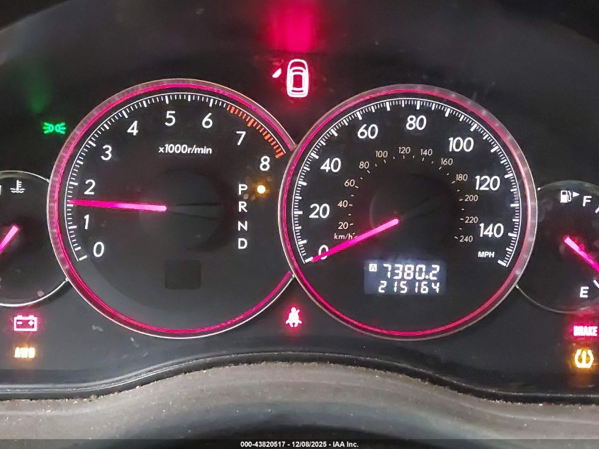 2008 Subaru Outback VIN: 4S4BP60C487359948 Lot: 43820517