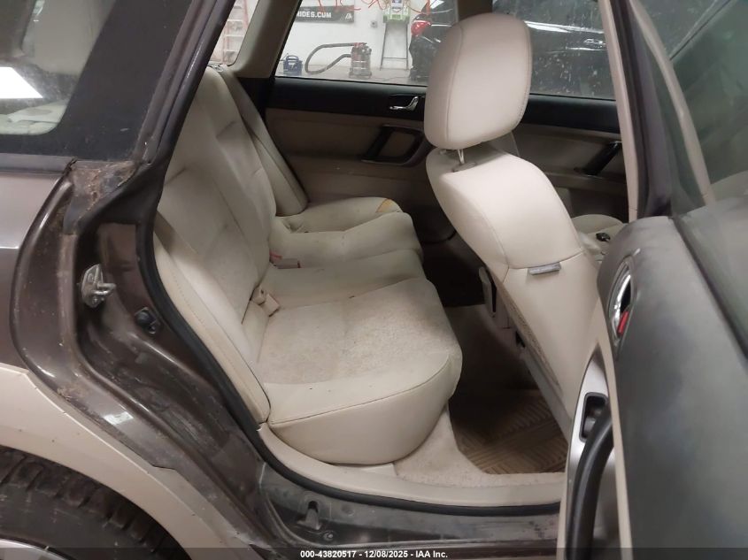 2008 Subaru Outback VIN: 4S4BP60C487359948 Lot: 43820517