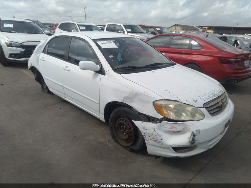 2003 Toyota Corolla Le VIN: 1NXBR32E83Z133526 Lot: 43820555