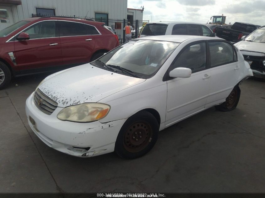 2003 Toyota Corolla Le VIN: 1NXBR32E83Z133526 Lot: 43820555