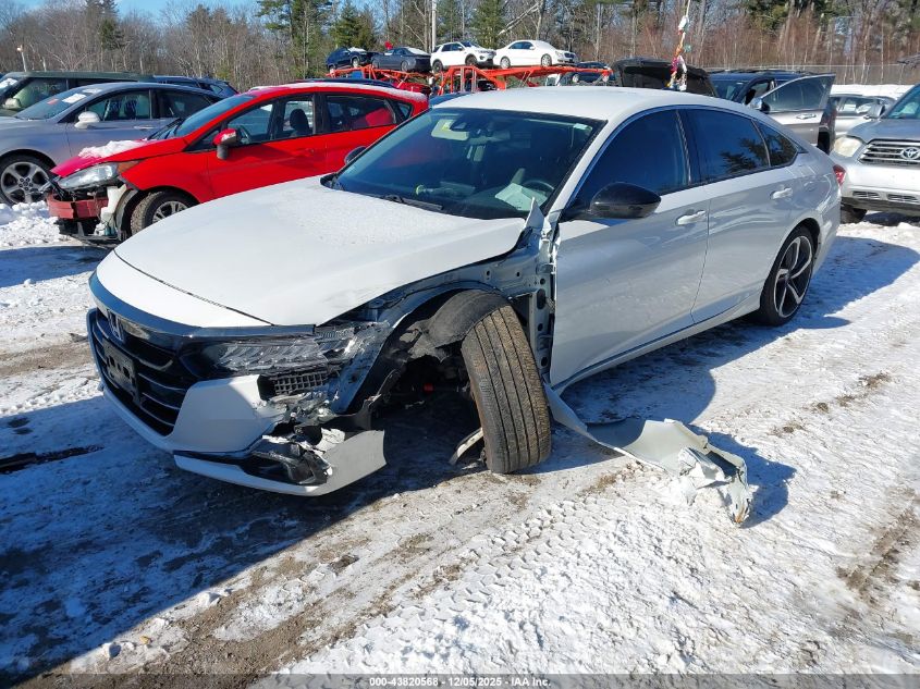 2022 Honda Accord Sport Se VIN: 1HGCV1F47NA109797 Lot: 43820568
