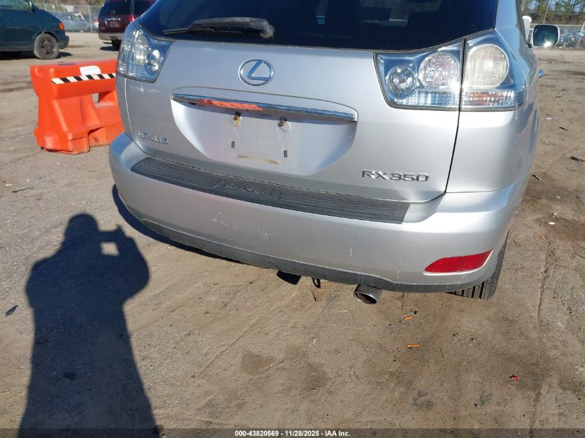 2009 Lexus Rx 350 VIN: 2T2GK31U79C060786 Lot: 43820569