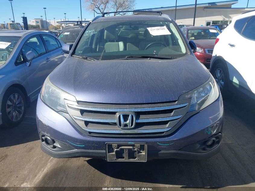 2013 Honda Cr-V Ex-L VIN: 2HKRM4H71DH608171 Lot: 43820580