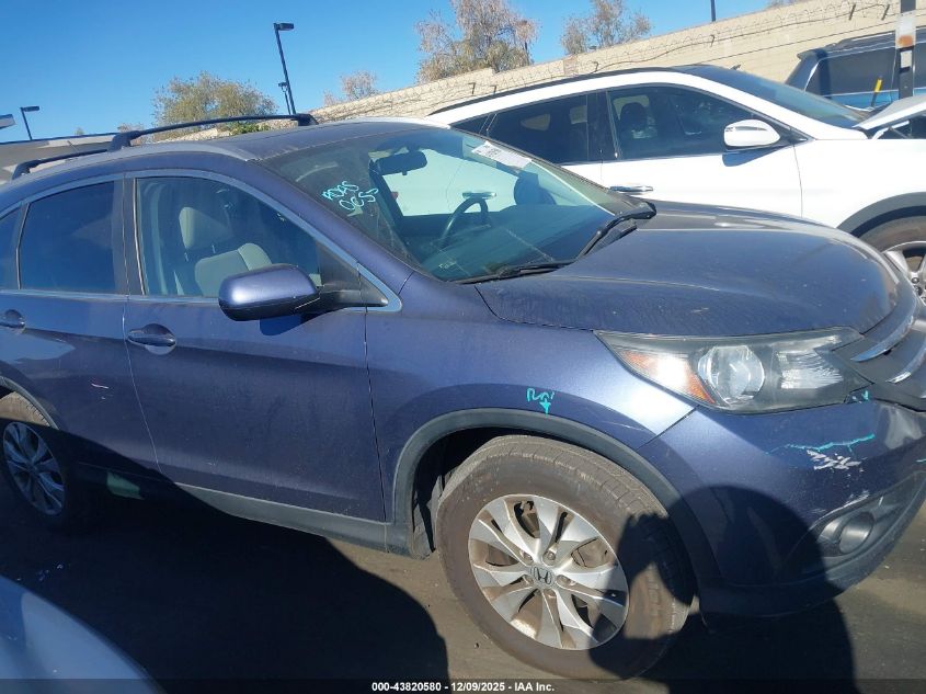 2013 Honda Cr-V Ex-L VIN: 2HKRM4H71DH608171 Lot: 43820580