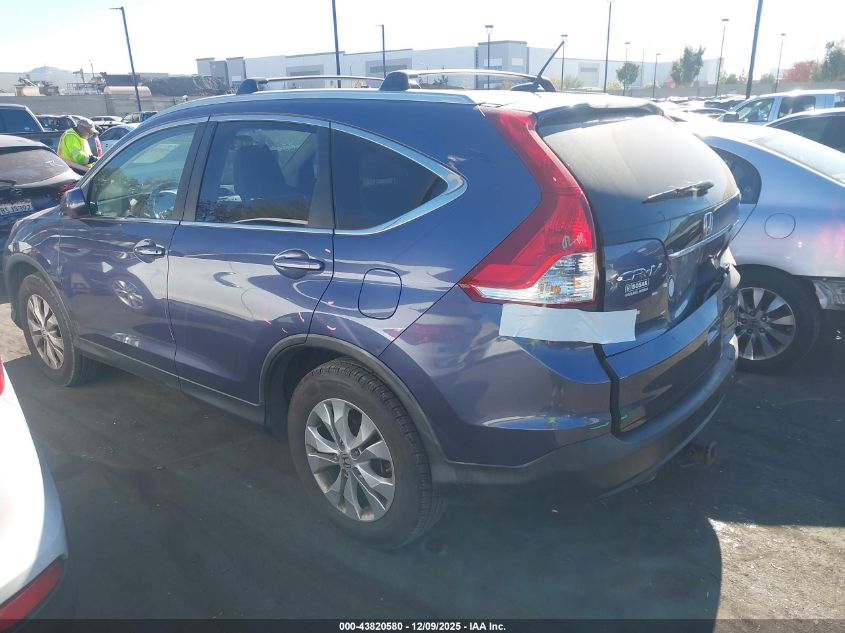 2013 Honda Cr-V Ex-L VIN: 2HKRM4H71DH608171 Lot: 43820580