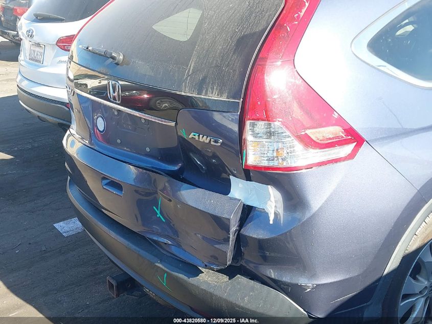 2013 Honda Cr-V Ex-L VIN: 2HKRM4H71DH608171 Lot: 43820580