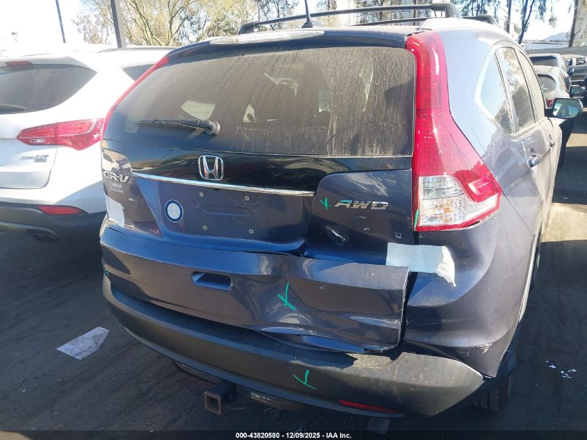 2013 Honda Cr-V Ex-L VIN: 2HKRM4H71DH608171 Lot: 43820580