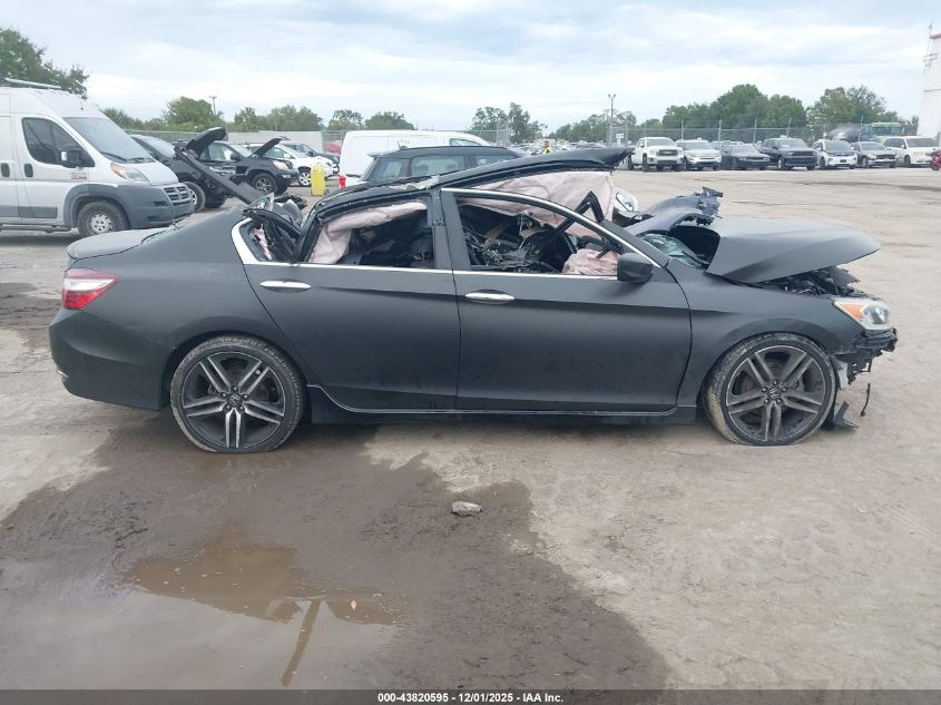 2016 Honda Accord Sport VIN: 1HGCR2F5XGA177789 Lot: 43820595
