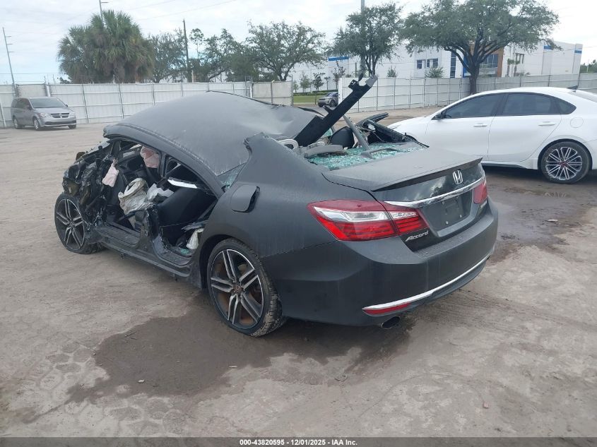 1HGCR2F5XGA177789 2016 HONDA ACCORD photo no. 3