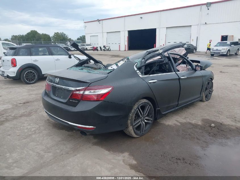 1HGCR2F5XGA177789 2016 HONDA ACCORD photo no. 4