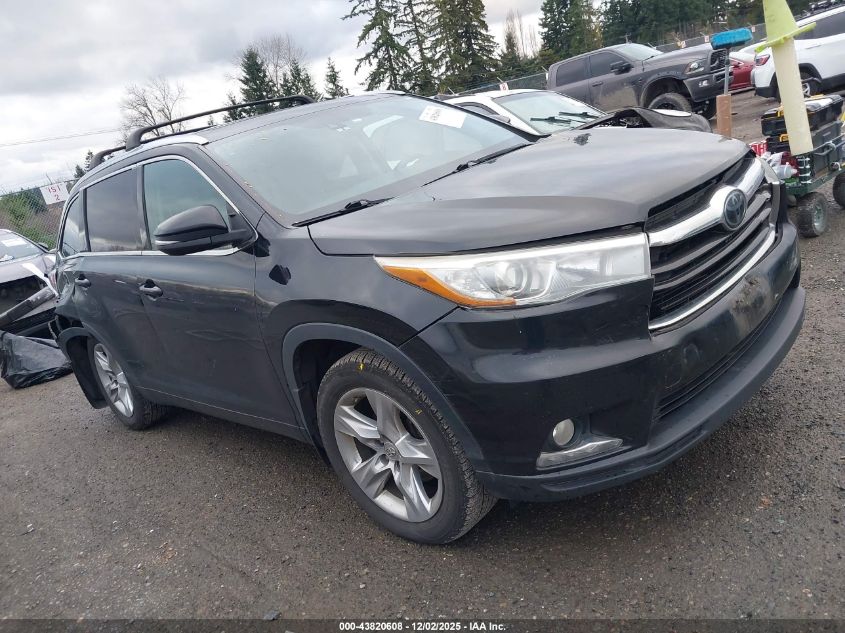 TOYOTA HIGHLANDER LE PLUS V6/LE V6