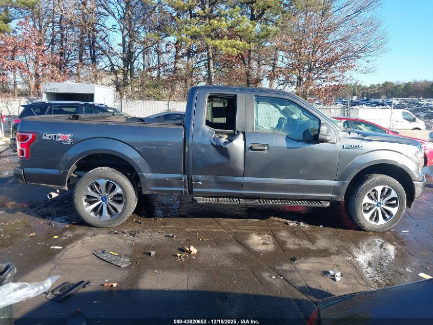 2020 Ford F-150 Xl VIN: 1FTEX1EP4LFA55999 Lot: 43820653