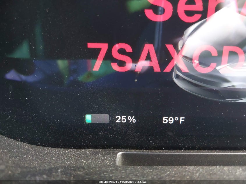 2024 Tesla Model X Long Range VIN: 7SAXCDE57RF459268 Lot: 43820671