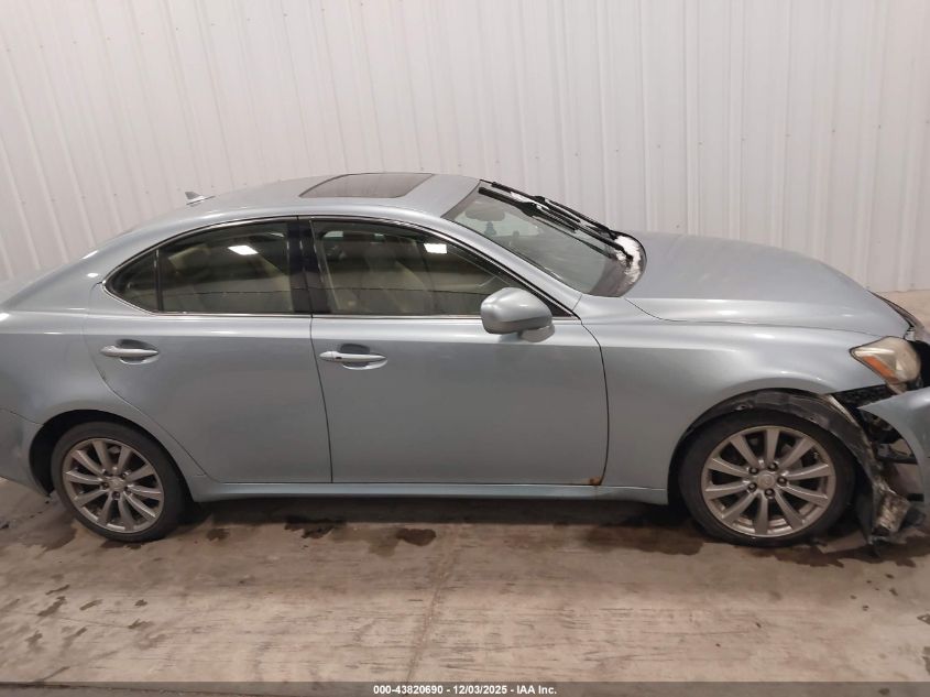2007 Lexus Is 250 VIN: JTHCK262672009942 Lot: 43820690