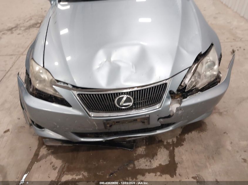 2007 Lexus Is 250 VIN: JTHCK262672009942 Lot: 43820690