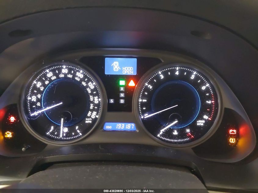 2007 Lexus Is 250 VIN: JTHCK262672009942 Lot: 43820690