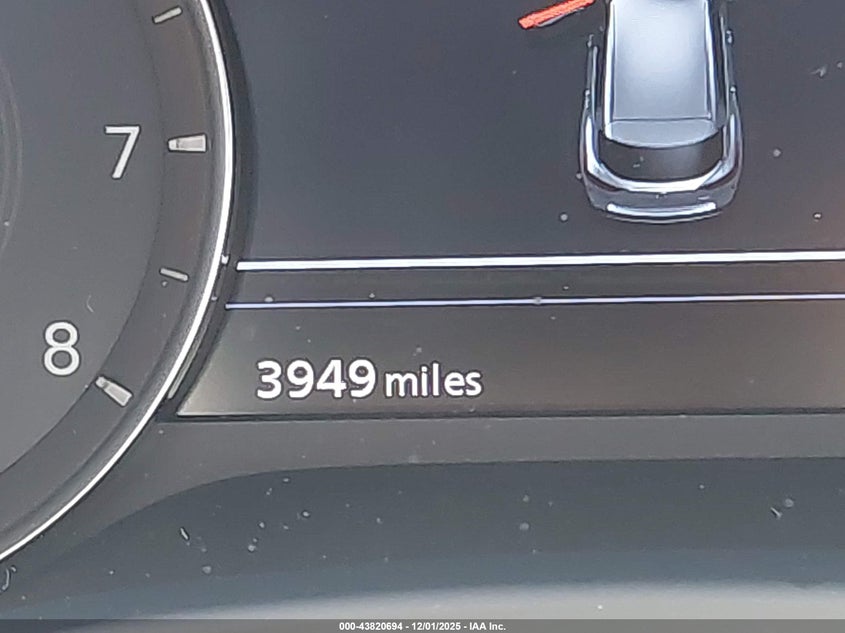 2025 Infiniti Qx50 Luxe Awd VIN: 3PCAJ5BB7SF107273 Lot: 43820694