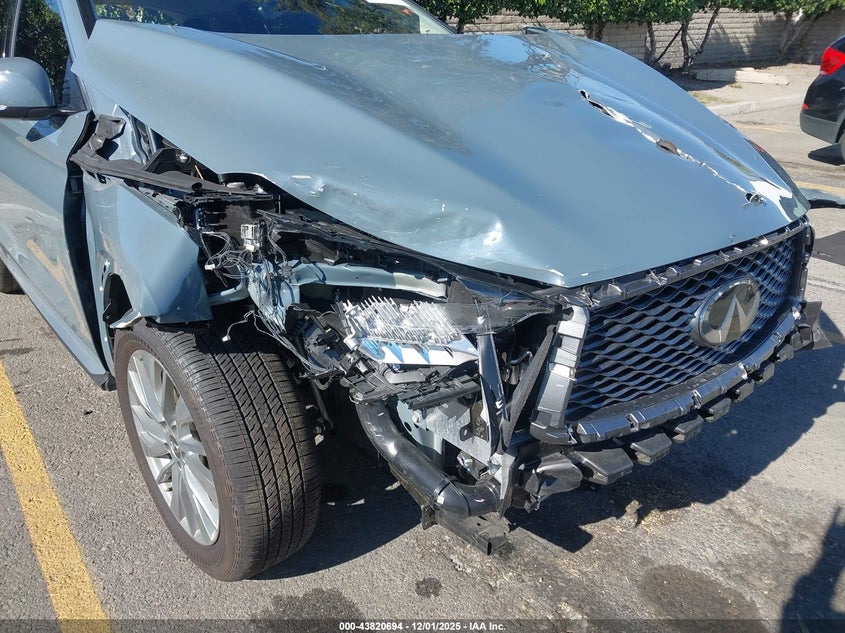 2025 Infiniti Qx50 Luxe Awd VIN: 3PCAJ5BB7SF107273 Lot: 43820694