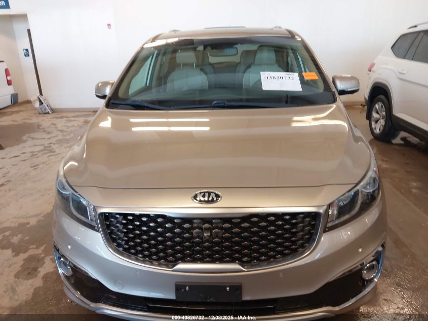 2015 Kia Sedona Sx Luxury VIN: KNDME5C19F6034500 Lot: 43820732