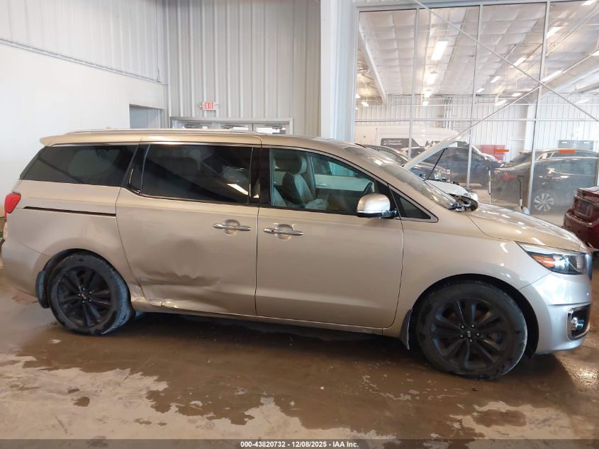 2015 Kia Sedona Sx Luxury VIN: KNDME5C19F6034500 Lot: 43820732
