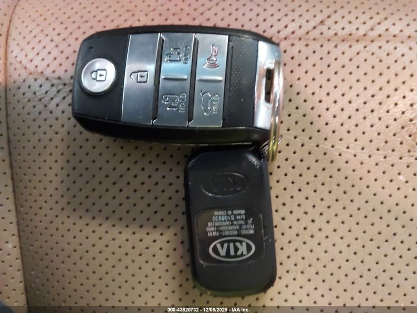 2015 Kia Sedona Sx Luxury VIN: KNDME5C19F6034500 Lot: 43820732