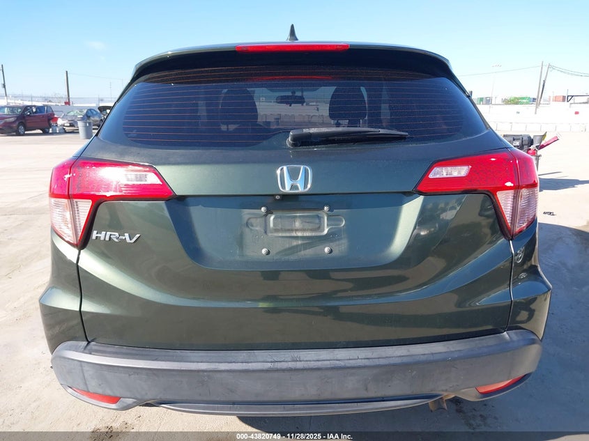2016 Honda Hr-V Lx VIN: 3CZRU5H39GM715044 Lot: 43820749