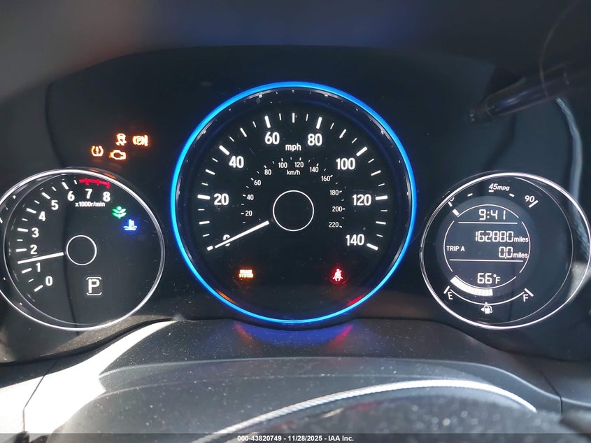 2016 Honda Hr-V Lx VIN: 3CZRU5H39GM715044 Lot: 43820749