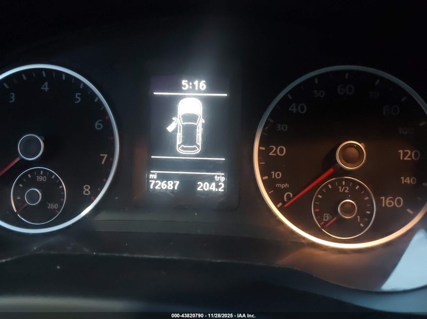 2013 Volkswagen Tiguan Se VIN: WVGBV3AX1DW070385 Lot: 43820790