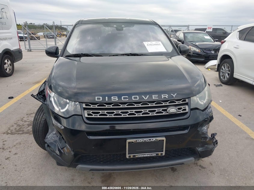 2017 Land Rover Discovery Sport Se VIN: SALCP2BG3HH652700 Lot: 43820805