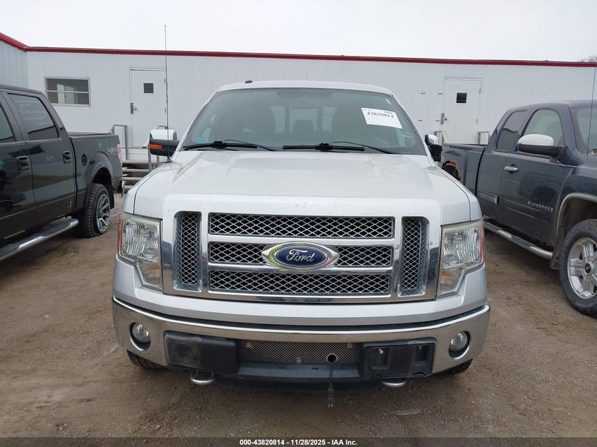 2011 Ford F-150 Lariat VIN: 1FTFW1ET3BFD13092 Lot: 43820814