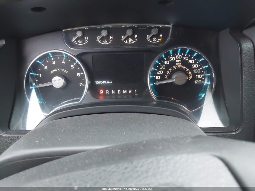 2011 Ford F-150 Lariat VIN: 1FTFW1ET3BFD13092 Lot: 43820814