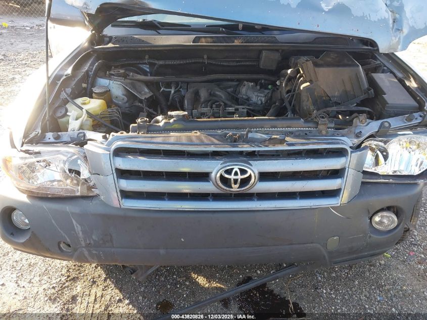 2006 Toyota Highlander Limited V6 VIN: JTEDP21A060099343 Lot: 43820826