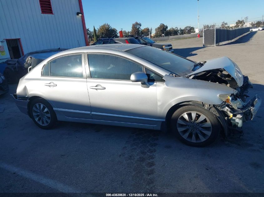 2009 Honda Civic Ex-L VIN: 2HGFA169X9H334498 Lot: 43820828