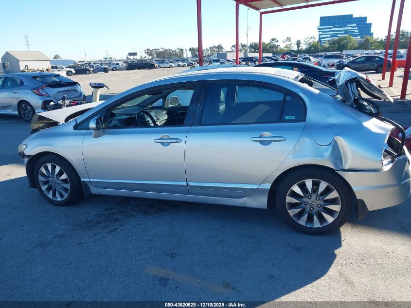 2009 Honda Civic Ex-L VIN: 2HGFA169X9H334498 Lot: 43820828