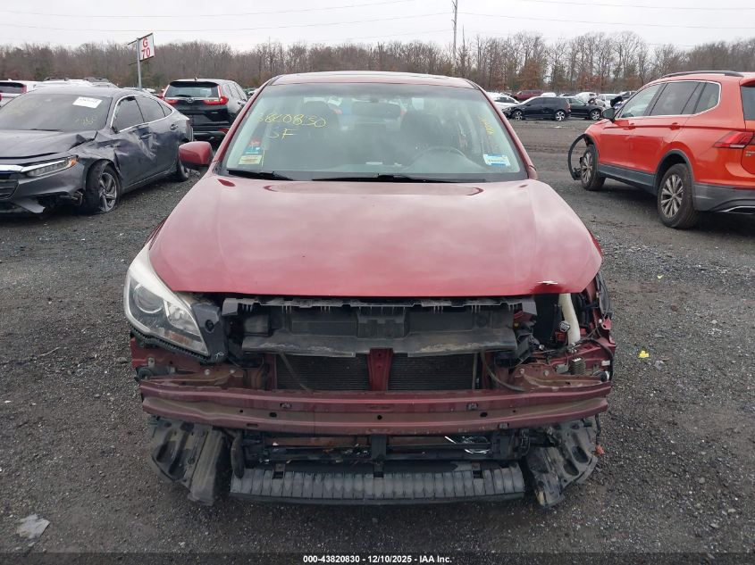 2016 Subaru Legacy 2.5I Premium VIN: 4S3BNAD60G3008185 Lot: 43820830