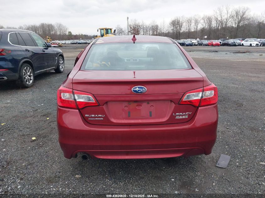 2016 Subaru Legacy 2.5I Premium VIN: 4S3BNAD60G3008185 Lot: 43820830