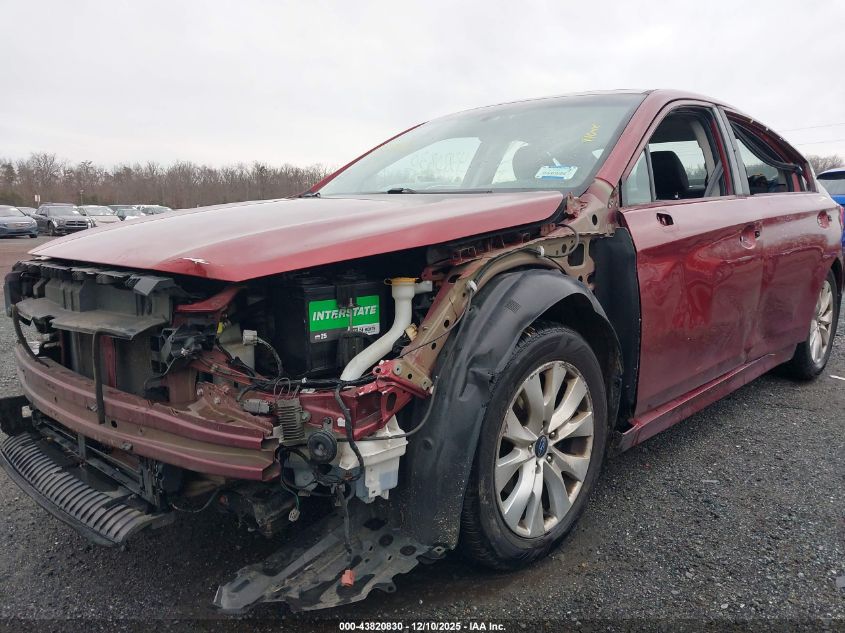 2016 Subaru Legacy 2.5I Premium VIN: 4S3BNAD60G3008185 Lot: 43820830