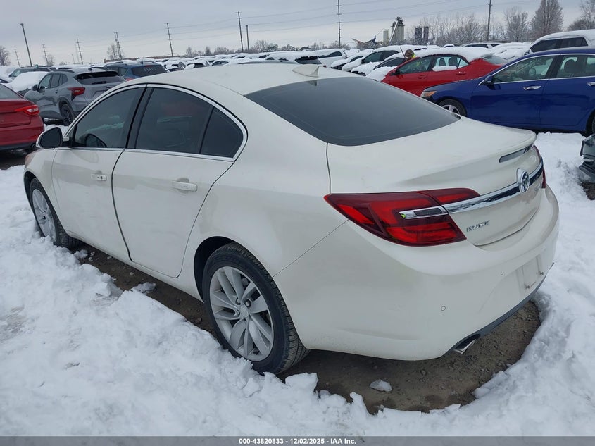 Vin: 2g4gn5ex9f9237180, lot: 44316318, buick regal turbo/e-assist premium i 20153